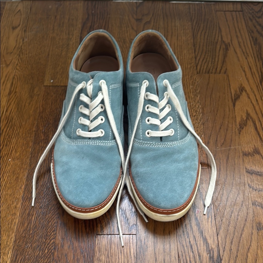 Allen Edmonds Blue Oxfords Classic Style